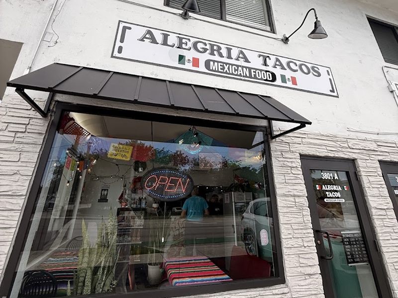 Alegria Taco exterior