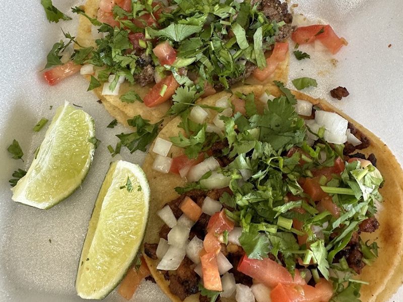 Alegria Taco food